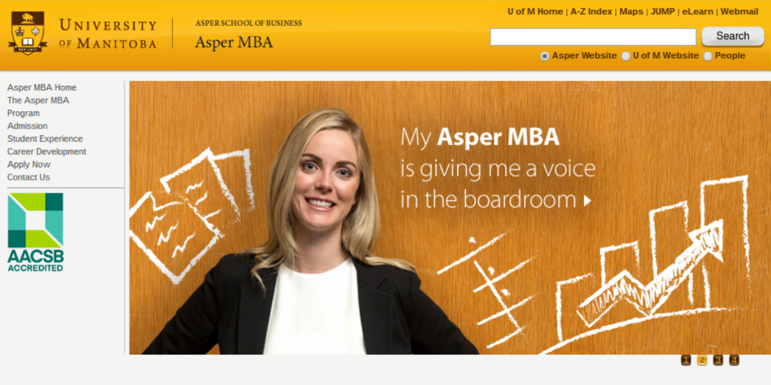 Asper School - MBA | Media Buying | Campaign Management | Google Analytics Reporting